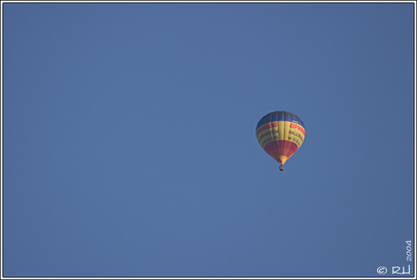 Niets... en een luchtballon