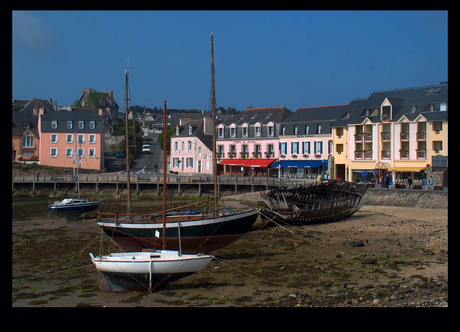 Camaret, bij eb