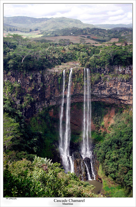 Waterfall of Chamarel