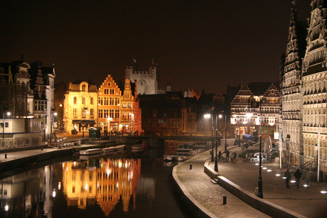 Gent bij nacht