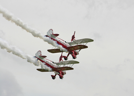 Wingwalkers over Texel