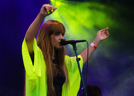 Polly Anna tijdens Big Rivers in Dordrecht