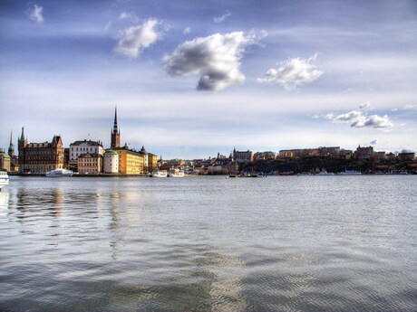 Skyline Stockholm april 2008