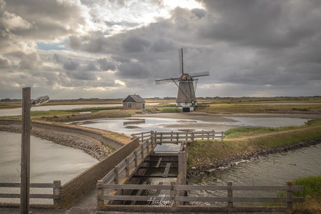 Bewolking boven Oost