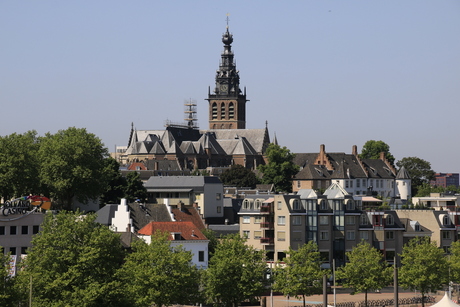 Uitzicht op Nijmegen
