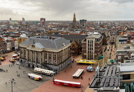 Uitzicht op Groningen