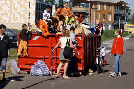 containerbegrip op koninginnedag 2007