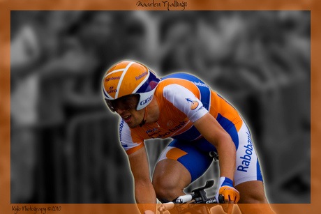 Proloog Tour de France, Rotterdam, Maarten Tjallingii (Rabobank)