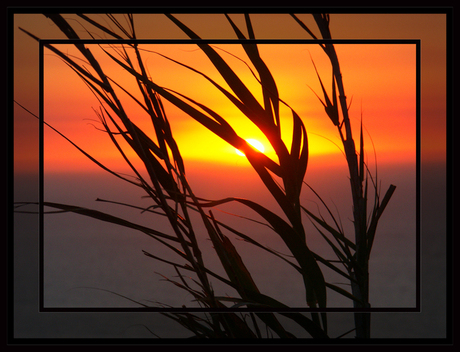 Zonsondergang in Portugal