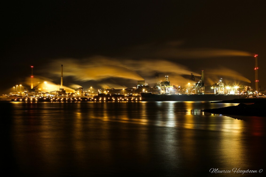 Steel Mill Of Tata Steel Unlimited In Ijmuiden The Netherlands High-Res  Stock Photo - Getty Images