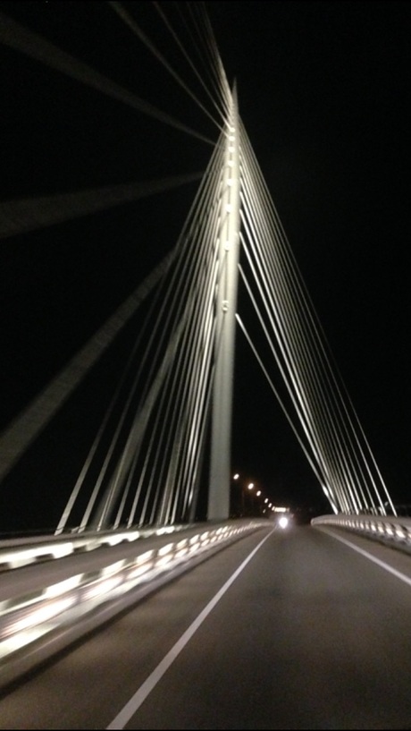 Over the bridge
