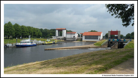 Het Sluiscomplex in Eefde.