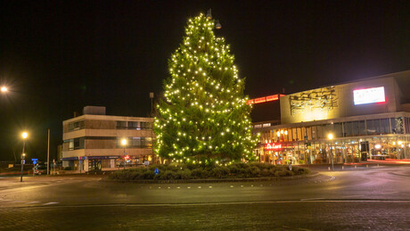 Drachten centrum kerstboom