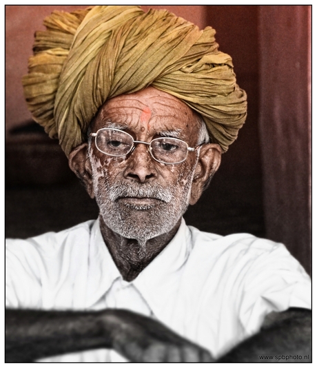 Indische oude man
