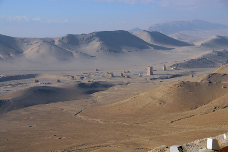 Gezicht op Palmyra