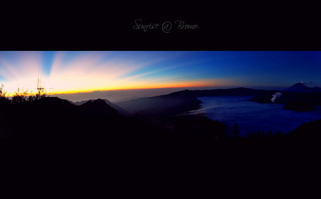 Sunrise @ Bromo, Java, Indonesia