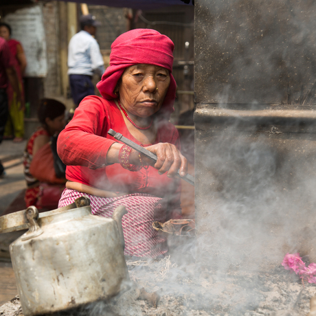 Temple cooking