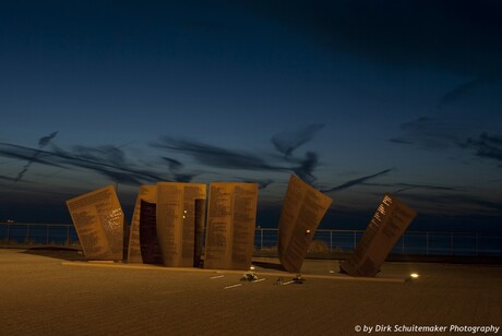 Monument voor degene die niet terug gekomen zijn van zee