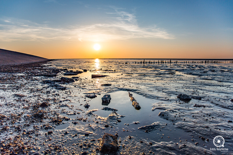 Zonsondergang Noordkaap