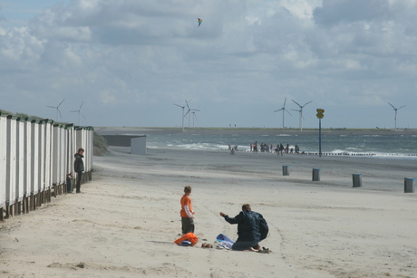 Strandweer in Nederland