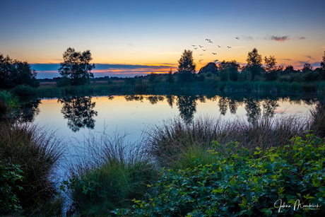 Reflectie op het Balloërveld