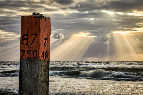 Numbers On A Beach - I