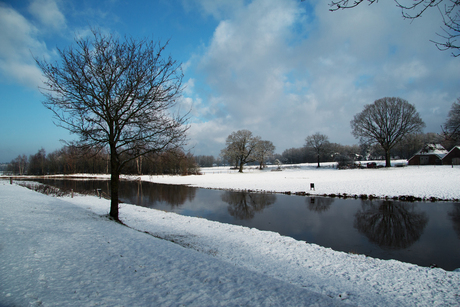 Regge in de winter