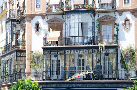 balkon in Traiana ( Sevilla)