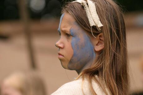 Kind op keltisch festival