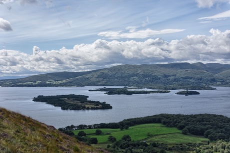 Loch Lomond, gezien vanaf Connick hill