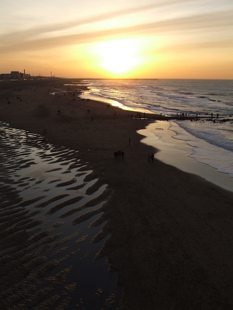 Het strand van Scheveningen