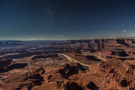 Canyonlands by night