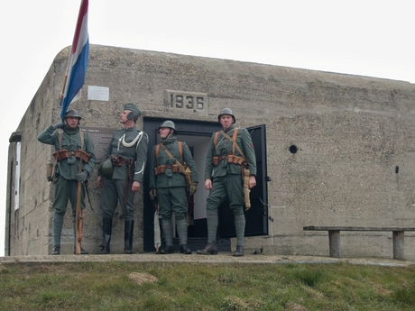 Presentatie bij Kazemat Noord.