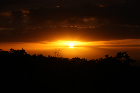 Zonsopgang in Landsborough, Queensland