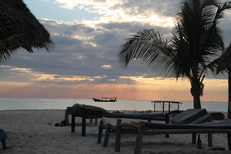 Zonsondergang Zanzibar