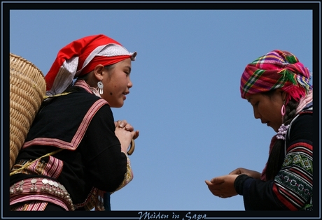 Meiden in Sapa