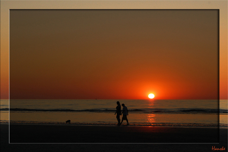 Sunset de Panne