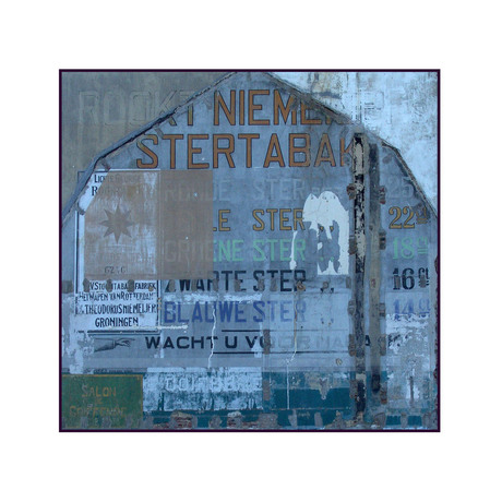 Oude reclame op zijgevel