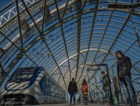 Station Amsterdam Sloterdijk....