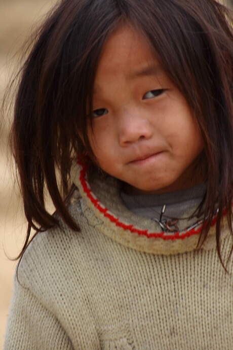Portrait of a girl, Sapa Vietnam