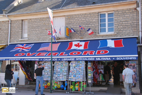 Souveniershop in Normandië