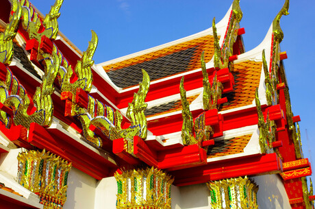 tempel bij Chiang Rai