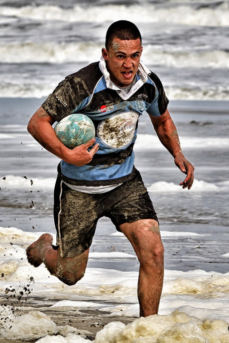 Beach rugby