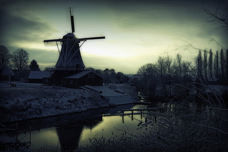 Frozen windmill