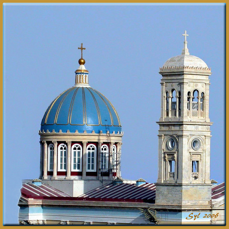 Kerktoren(s) op Syros