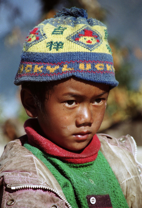 Jongen Himalaya