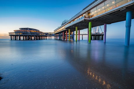 Pier by night