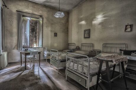 Abandoned hospise