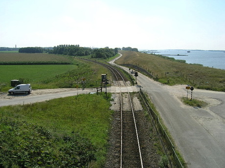 Spoorweg Weg Waterweg