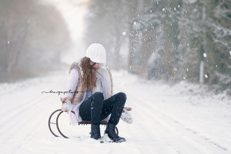 Happiness is the silence of snow
